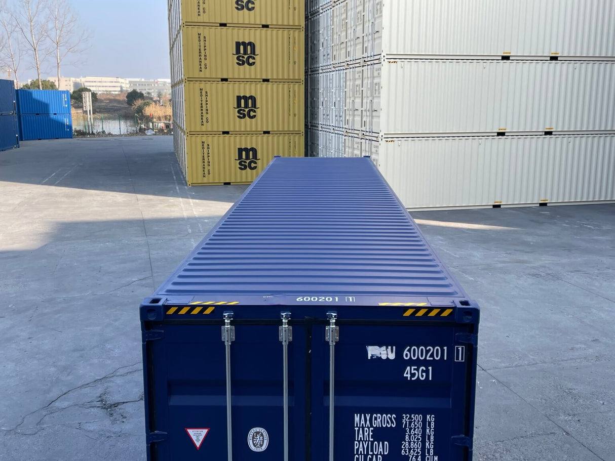 40-stopowy kontener wysyłkowy High Cube