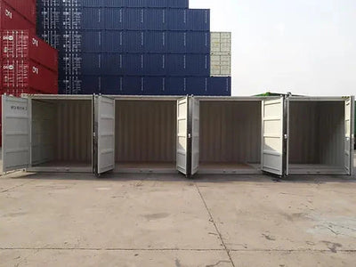 40-stopowy kontener HC do wysyłki z 4 drzwiami bocznymi – używany