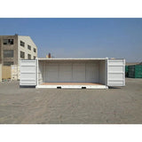 20-stopowy kontener transportowy z otwartą stroną