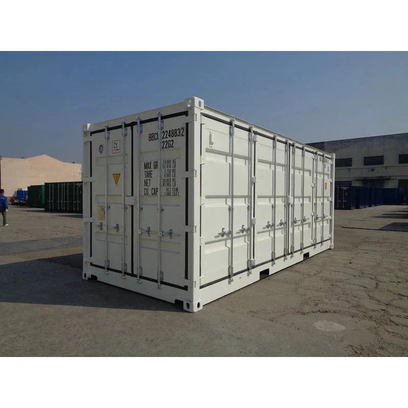 20-stopowy kontener transportowy z otwartą stroną