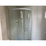 Kontener biurowy 6,00 x 2,40 m z toaletą, prysznicem i kuchnią