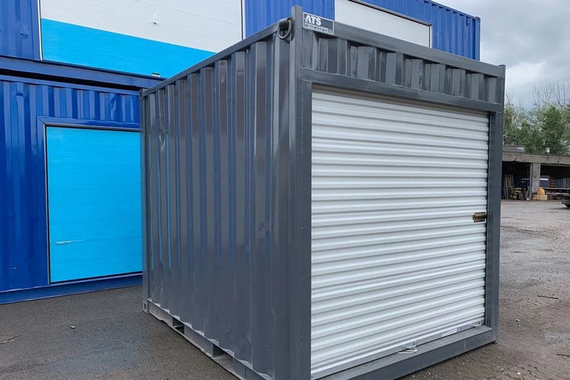 10-Fuß-Seecontainer z roletą - używany